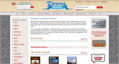 Desktop Screenshot of karensbooks.com